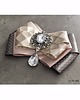 broszki Brosza z trójwymiarową wstążką z diamencikami New 4