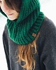 czapki damskie PUSZCZYK - Puchaty Kaptur Balaklava  Wełna Merino z Bawełna 2