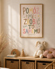 dla domu Zrobić to samemu plakat Montessori 1