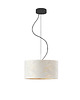 lampy wiszące Żyrandol do jadalni z abażurem imitującym marmur HAJFA MARMUR fi 30 cm 5