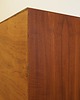 komody Highboard tekowy z barkiem, Dania, lata 60. 5