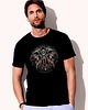 t-shirty męskie Koszulka organiczna z nadrukiem Samurai elephant 1