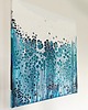 obrazy Abstrakcja ręcznie malowana, a nie wydruk :) 55x60 cm 5