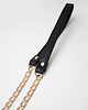 torebki różne Pasek z łańcuszkiem do torebki czarny 15 mm 1