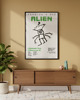 plakaty PLAKAT Alien retro poster dekoracja lata 80te prezent kosmita 7
