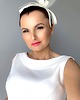 Ślubne ozdoby do włosów Fascynator ślubny Blumo ECRU 8