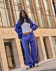 spodnie dresowe damskie Spodnie dresowe PUFFA BAGGY Purple Hills damskie 9
