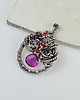 srebrne naszyjniki Joulin - wisior wire-wrapping 1