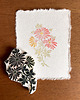 stemple Pieczątka z polnym kwiatem do scrapbookingu, stempel w stylu art nouveau 4