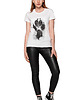 t-shirt damskie T-shirt damski UNDERWORLD Animal footprint 3