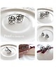 kolczyki wire wrapping Femini / sztyfty 5