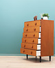 komody i szafki Komoda tekowa, duński design, lata 60, produkcja: Dania 2