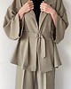 komplety damskie Wełniane kimono LORDY (szałwiowa zieleń) 3