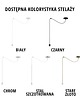 lampy wiszące Regulowana lampa wisząca z abażurem w stylu glamour TIMARY 9