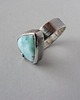 pierścionki srebrne Pierścionek -larimar- 4
