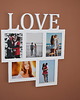 ramki na zdjęcia Multirama ramka na zdjęcia z napisem  Love mdf 5 zdjęć 13x18 1