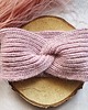 opaski do włosów Wełniana opaska handmade z alpaki i merino, miękka, ciepła, pudrowy róż 5