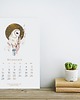 kalendarze i plannery Kalendarz ścienny 2021 Złoto i DOBRE myśli 5
