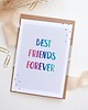 kartki okolicznościowe - wydruki Kartka dla przyjaciela - "Best Friends Forever" 2