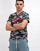 t-shirty męskie T-shirt męski  moro do V z nadrukiem 1