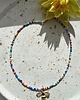 chokery Kolorowy choker z pszczołą 1