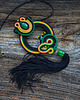 wisiory Etniczny naszyjnik Soutache 5