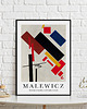 plakaty Plakat Kazimierz Malewicz House under Construction 2