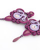 kolczyki soutache Eleganckie kolczyki 2 3