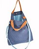 torby XXL Torba hobo XXL - kobalt, pomarańcz, błękit 3
