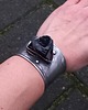 bransoletki wire wrapping Smocze szkło - bransoletka regulowana 1