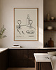 plakaty Beżowy plakat "Włoski Lunch" A3 (297mm x 420mm) 1