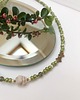 chokery zielony choker z kamieniami 2