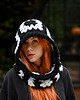 czapki damskie Balaclava z moheru ręcznie szydełkowana, kominiarka czapka handmade 6