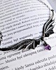 kolie Naszyjnik / kolia smocze skrzydła z ametystem 1