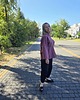 marynarki damskie Kimono z cienkiej wełny różowe oko z frędzlami. 5