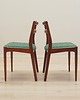 krzesła Komplet dwóch krzeseł tekowych, duński design, lata 70, produkcja: Dania 2