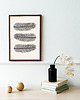 plakaty Plakat pióra, minimalistyczny plakat,boho 3