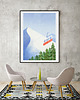 plakaty Alpy - vintage plakat 3