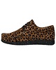 półbuty damskie Suede Leopard Printed Moccasin with black adds 1