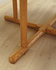 stoły Stół okrągły jesionowy, duński design, lata 60, produkcja: Dania 9