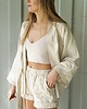 szorty damskie Tori shorts natural beige 1