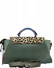 torby na ramię Torebka damska skórzana retro do ręki regulowany pasek elegancka eko OLIVKA 2