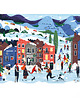 akcesoria różne FIGGLE Puzzle 1000 Zimowe Miasteczko. Ilustracja: Martyna Wójcik-Śmierska 3
