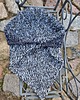 czapki damskie Farbowana naturalnie chustka bandana balaclava Merino 1