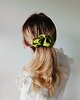 spinki i klamry do włosów Scrunchie spinka klamra jedwabna soczyste jabłko 2