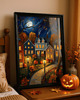grafiki i ilustracje PLAKAT dekoracyjny noc Halloween ilustracja grafika 2