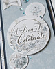 kartki scrapbooking Ręcznie robiona kartka ślubna 1