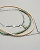 korale Turkusowe wałeczki /kaskada/ naszyjnik 3