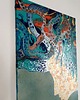 obrazy MEDUSA 70x100 Ręcznie malowany akrylowy obraz abstrakcyjny Kobieta 6