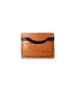 portfele męskie Etui na karty 004 jasno brązowe - mini portfel 1